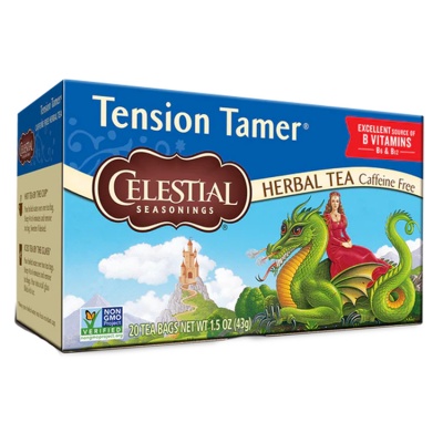 Celestial Seasonings Tension Tamer Infusion 20 Tea Bags